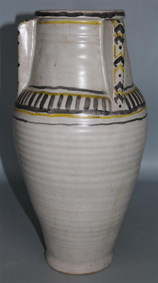 A Carter Poole pottery vase 42cm